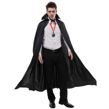 Cape Full Length Black - Adult