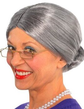 Old Lady Wig #725