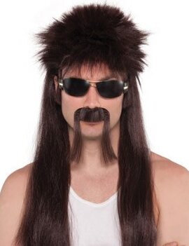 Brown 18 Wheeler Wig Kit #754