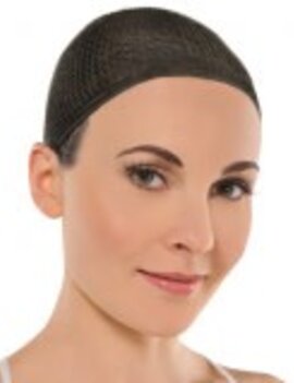 Black Wig Cap