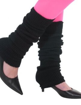Black Leg Warmers - Adult