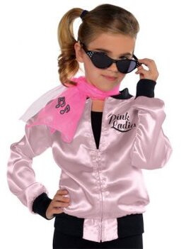 Grease Pink Ladies Jacket - Girl Standard (#278)