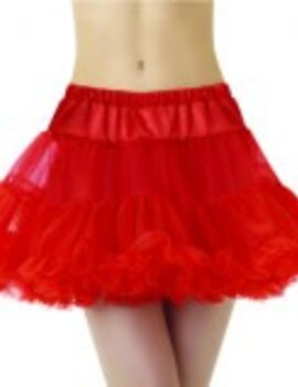 Full Petticoat Red ‑ Adult Standard