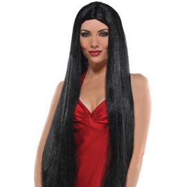 Black Extra Long Wig 36" #751