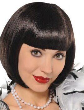 Flapper Wig- Black #728 Flapper Wig- Black #728