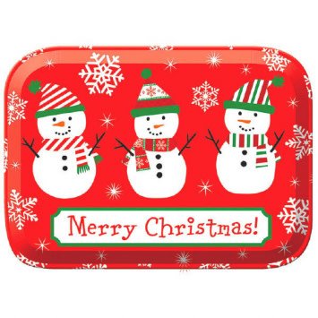 Snowman Rectangle Box