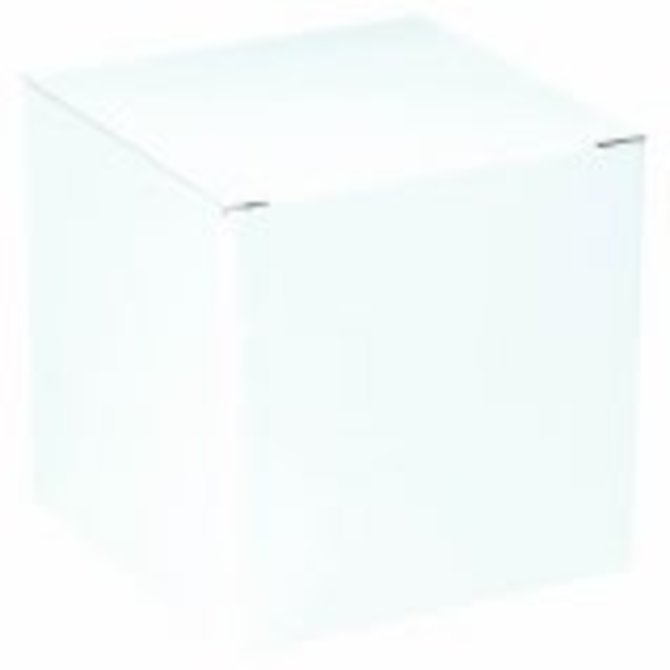 White Gift Box ‑ 4"H