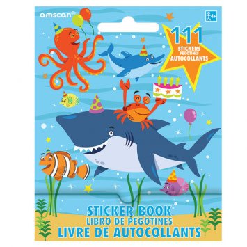 Ocean Buddies Sticker Book 9 Sheets