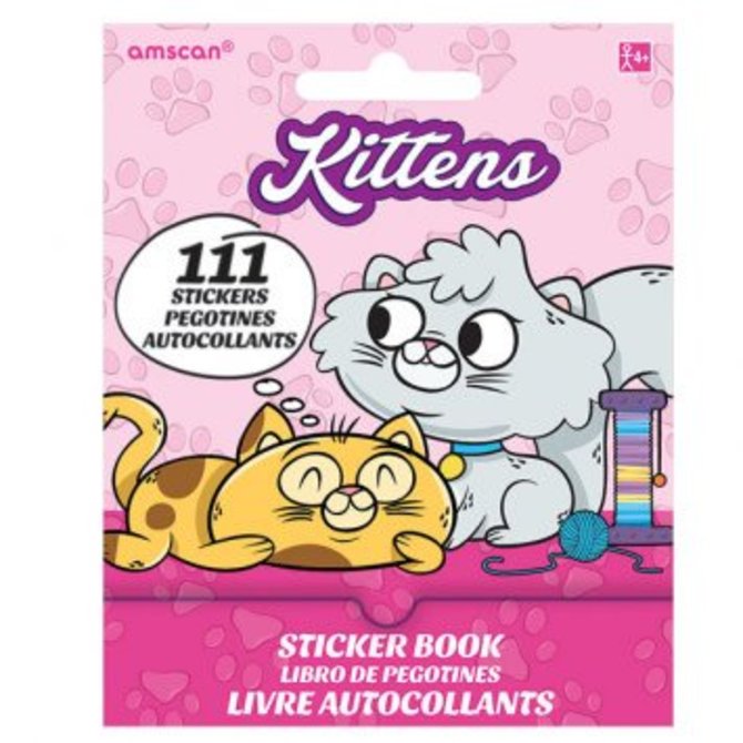 Kittens Sticker Book 9 Sheets