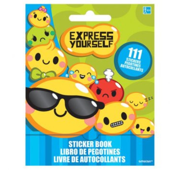 Express Yourself Sticker Book 9 Sheets