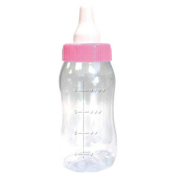 Pink Baby Bottle Bank