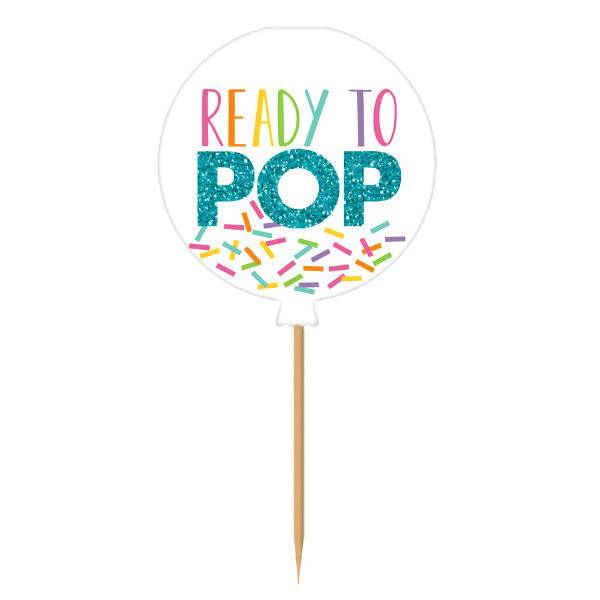 Ready To Pop Glitter Picks, 24ct