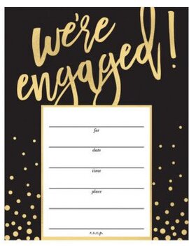 We' re Engaged Value Pack Invitations, 20 CT