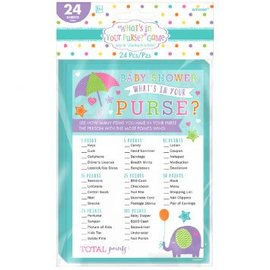 What's in Your Purse Baby Shower Game, 24ct