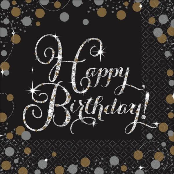 Sparkling Celebration Beverage, Happy Birthday 16ct