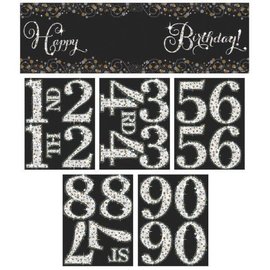 Sparkling Celebration Add-Any-Age Giant Banner Kit