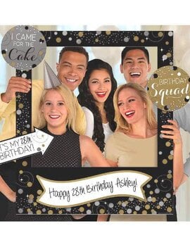 Sparkling Celebration Customizable Giant Photo Frame