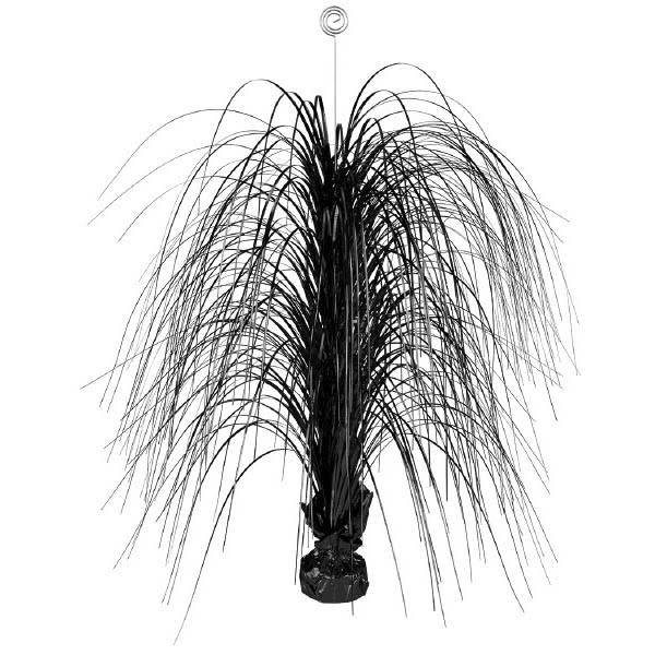 Large Foil Spray Centerpieces - Jet Black