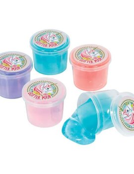 Value Pack Unicorn Glitter Putty 12Ct