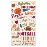Fall Words Guest Towel 16ct.