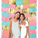 Foil Decorating Backdrop - Pastel