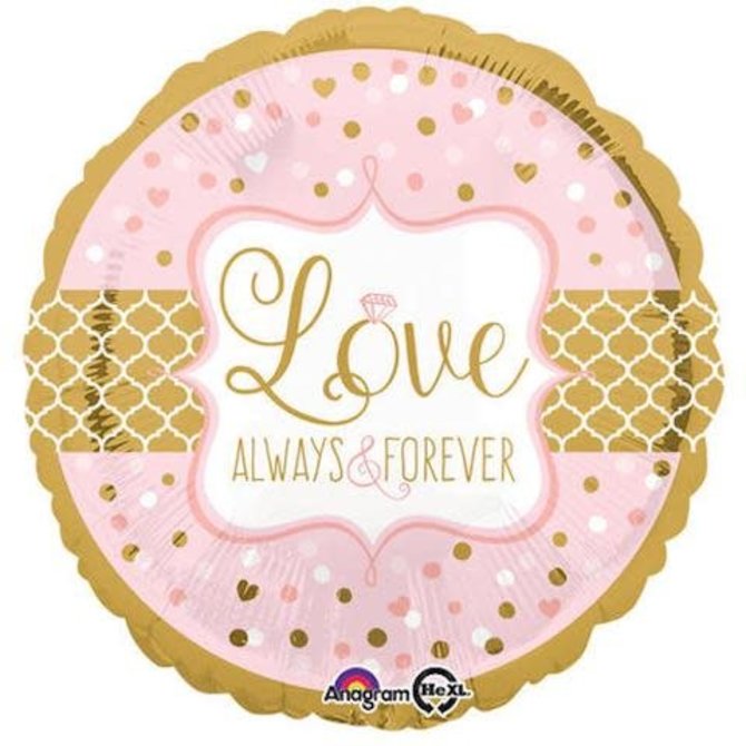 Love Always and Forever Balloon, 28"