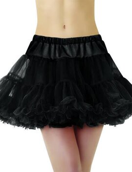 Full Petticoat Black - Adult X-Large