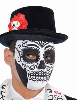 Top Hat Men's Day Of The Dead