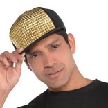 Gold Studded Hip Hop Hat