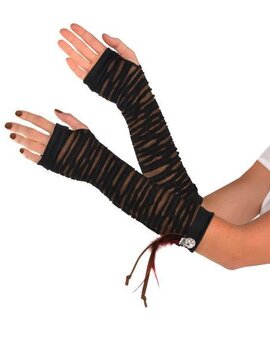Witch Doctor Fingerless Gloves