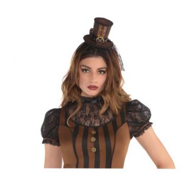 Steampunk Mini Top Hat Headband