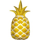 Gold Pineapple Balloon, 44"