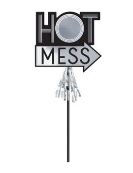 Deluxe Hot Mess Prop on a Stick 15 3/4"