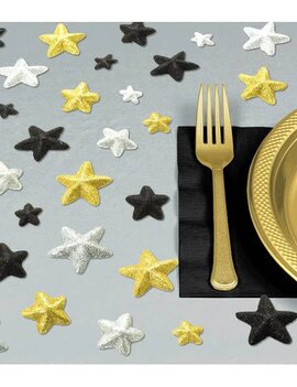 Hollywood Glitz & Glam Glitter Table Sprinkles               1" Glitter Foam 32 in a package