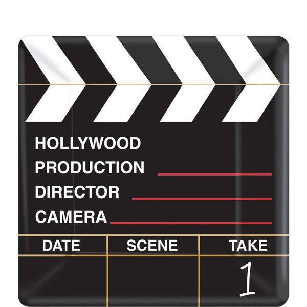 Director's Cut Square Plates, 7" 18ct