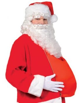 Fabric Santa Belly