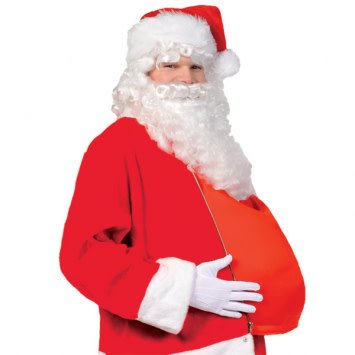 Fabric Santa Belly