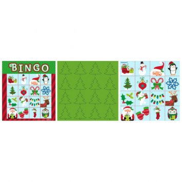 Christmas Bingo 16 Cards