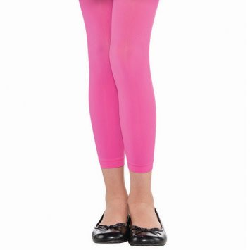 Pink Footless Tights - Child