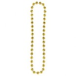 Gold Jumbo Bead Necklace