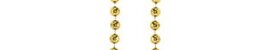 Gold Jumbo Bead Necklace