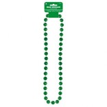 Green Jumbo Bead Necklace