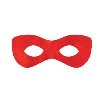 Red SuperHero Mask