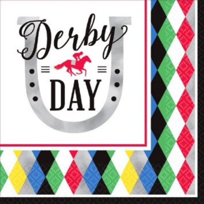 Derby Day Luncheon Napkins 16ct.