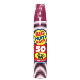 Berry Big Party Pack Plastic Cups, 16 oz.