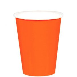 Orange Peel Paper Cups, 9oz.