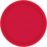 Apple Red Paper Plates, 7" 20ct