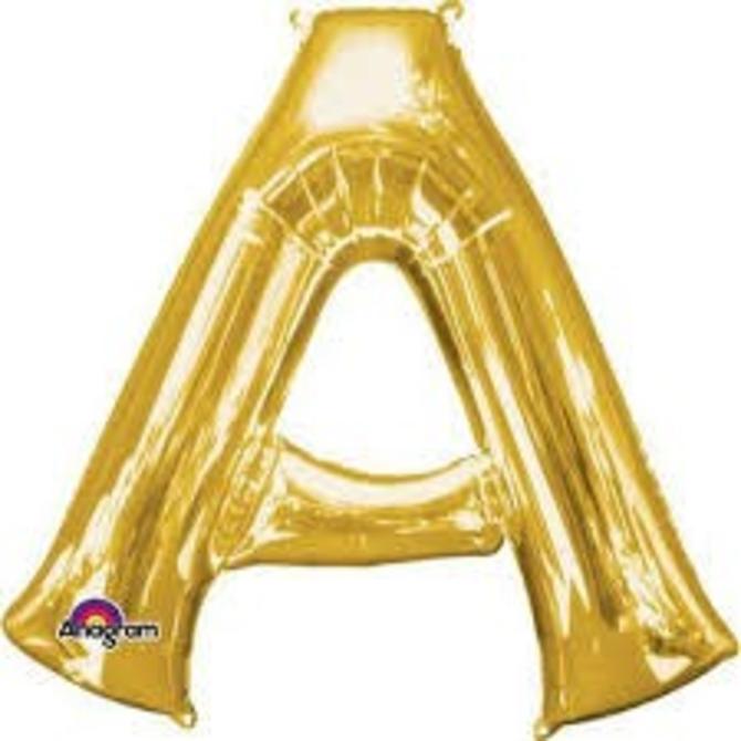 16" Letter A - Gold