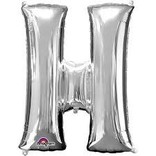 16" Letter H - SIlver