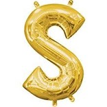 16" Letter S - Gold